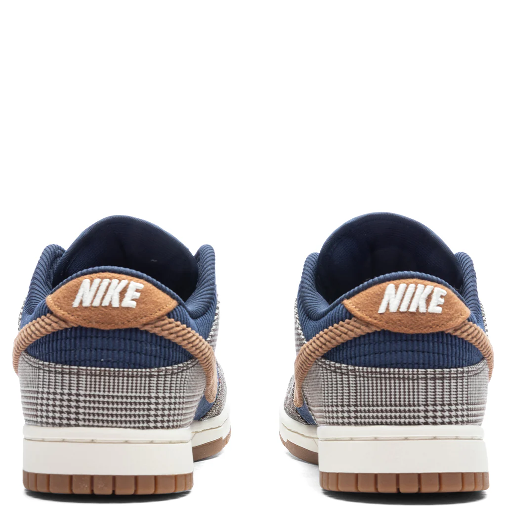 Dunk Low Retro Premium Tweed Corduroy - Midnight Navy/Ale Brown/Pale Ivory - Image 4
