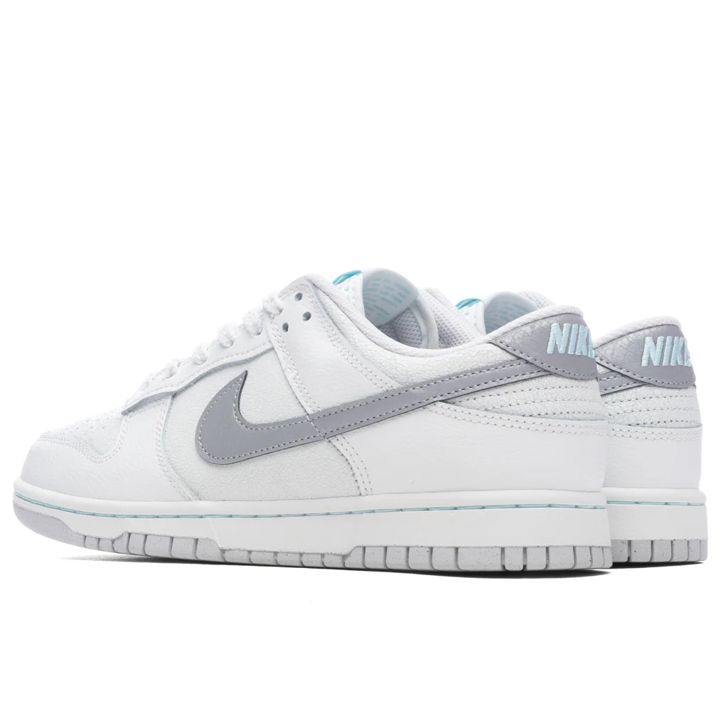 Dunk Low Retro SE - Glacier Ice/Metallic Silver-Summit White - Image 3