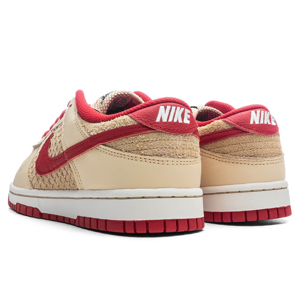 Dunk Low Retro SE 'Strawberry Waffle' - Pale Vanilla/University Red/Sail/Wheat - Image 3