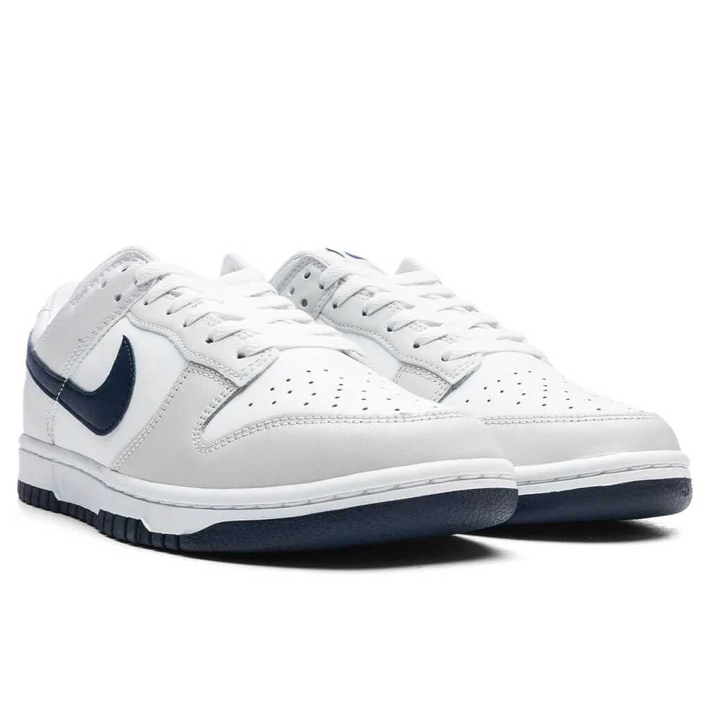 Dunk Low Retro - Summit White/Midnight Navy/Platinum Tint - Image 2
