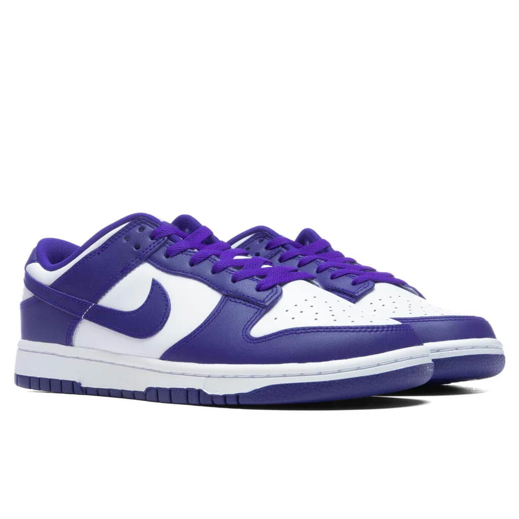 Dunk Low Retro - White/Concord/University Red - Image 2