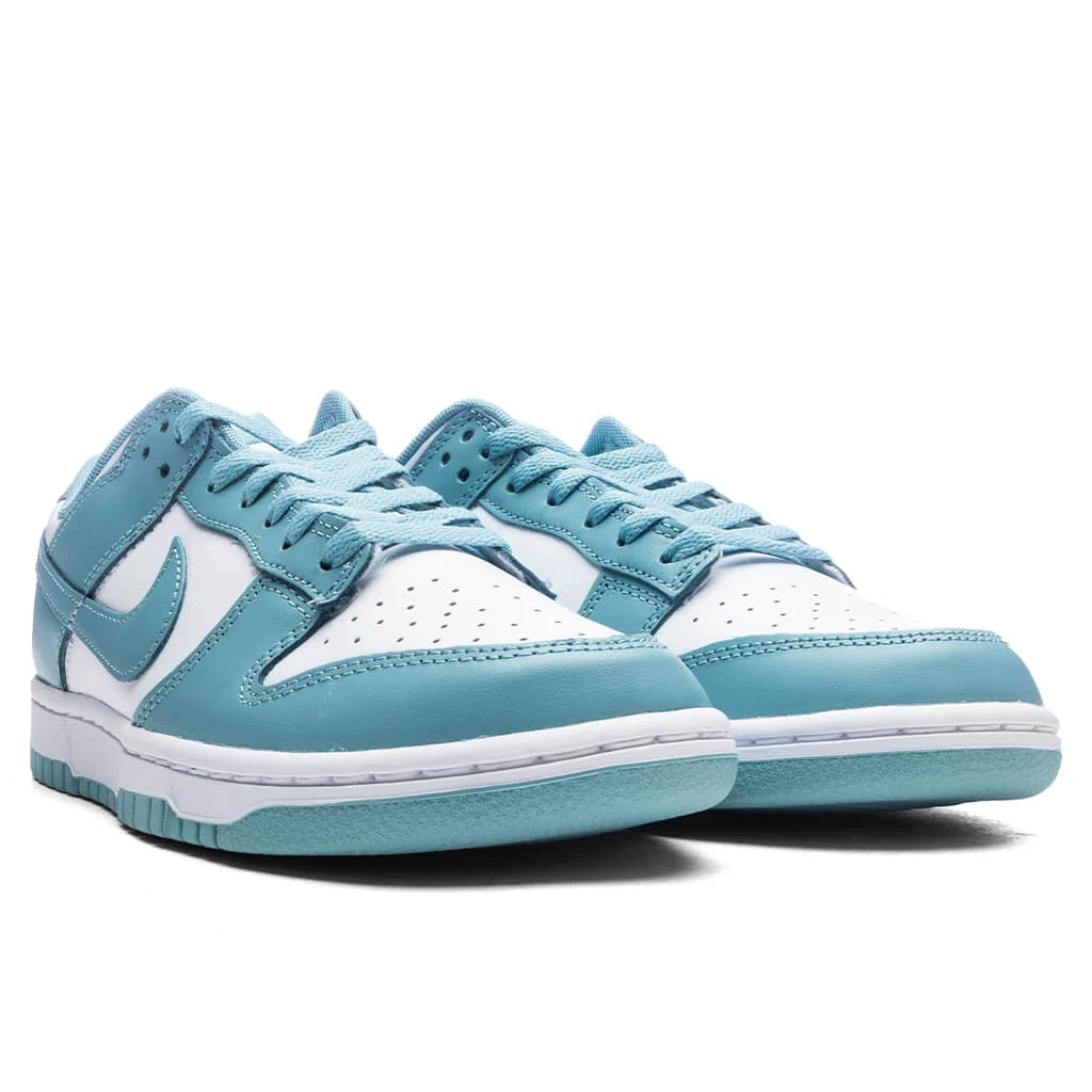 Dunk Low Retro - White/Denim Turq - Image 2