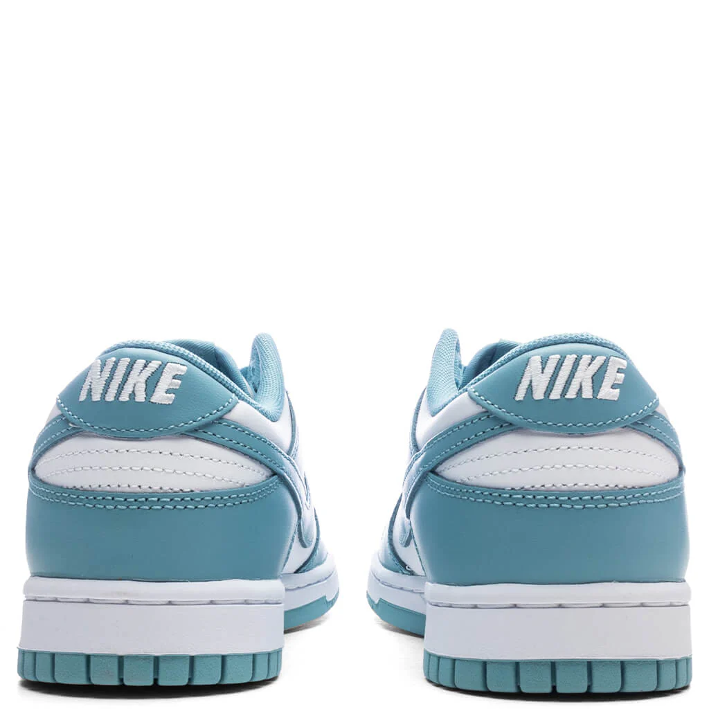 Dunk Low Retro - White/Denim Turq - Image 4