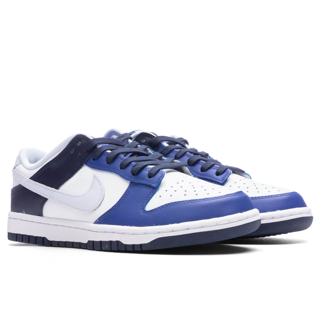 Dunk Low Retro - White/Football Grey/Game Royal - Image 2