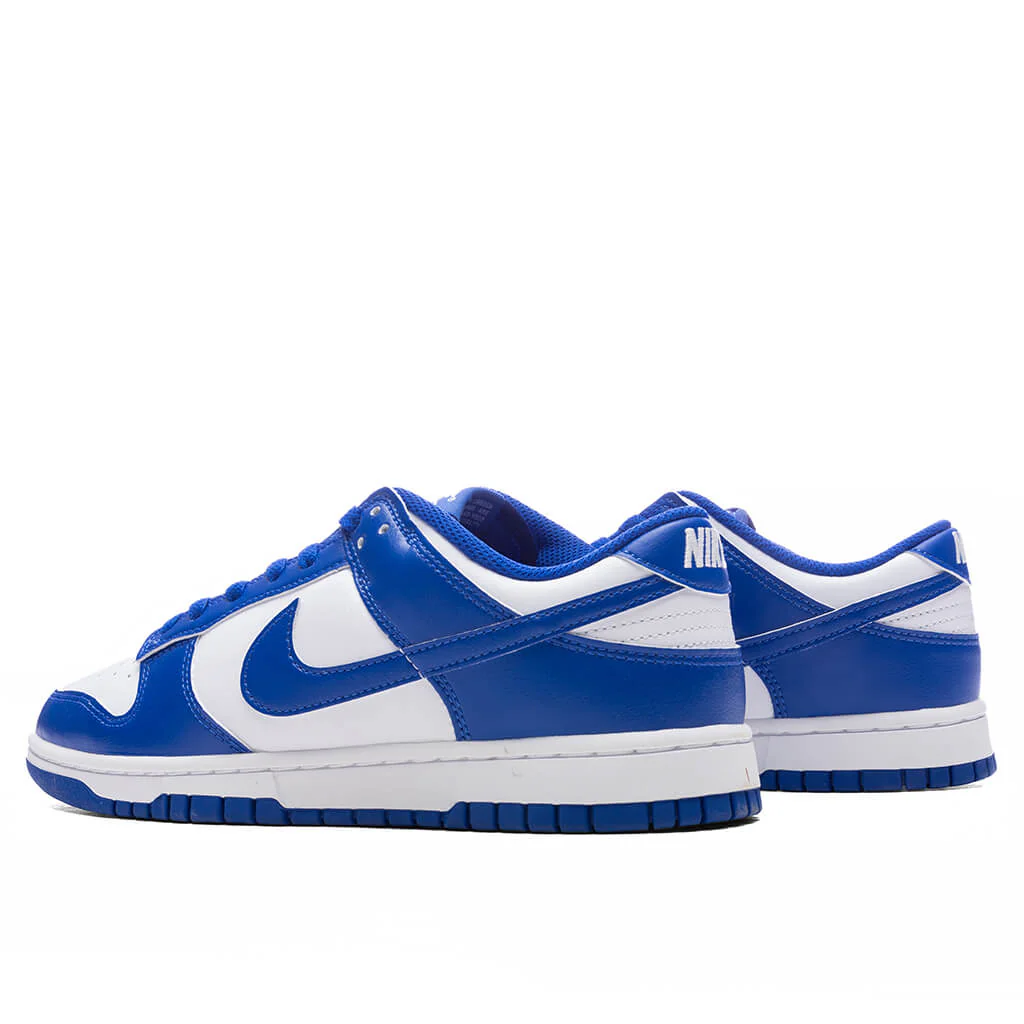 Dunk Low Retro - White/Hyper Royal/White - Image 3