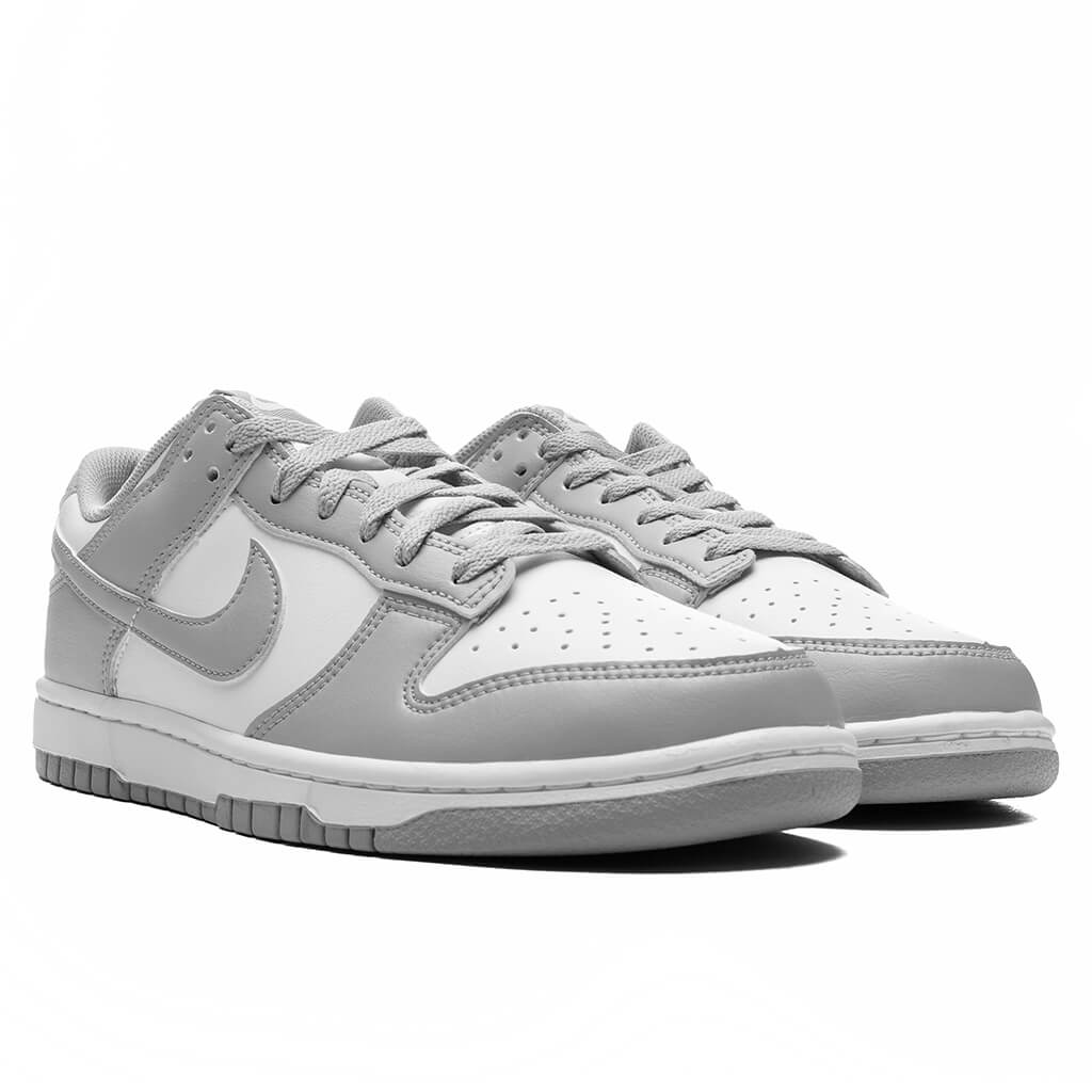 Dunk Low Retro - White/Light Smoke Grey - Image 2