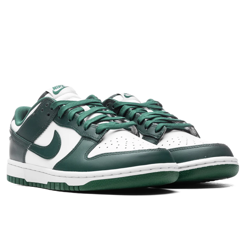 Dunk Low 'Michigan State' - White/Team Green - Image 2