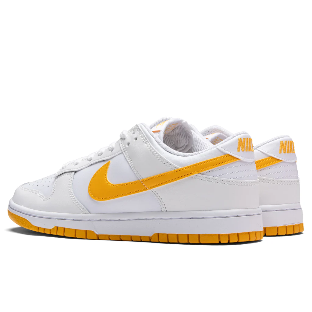Dunk Low Retro - White/University Gold/Summit White - Image 3