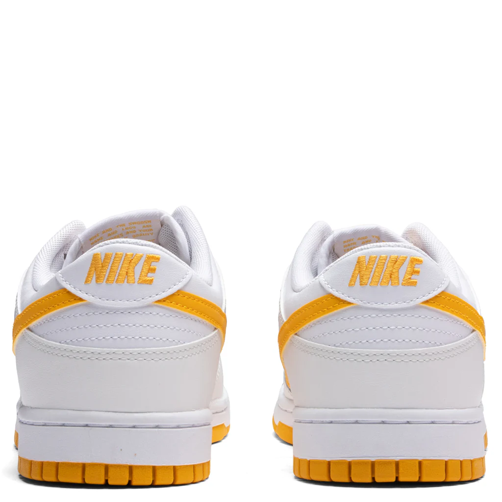 Dunk Low Retro - White/University Gold/Summit White - Image 4