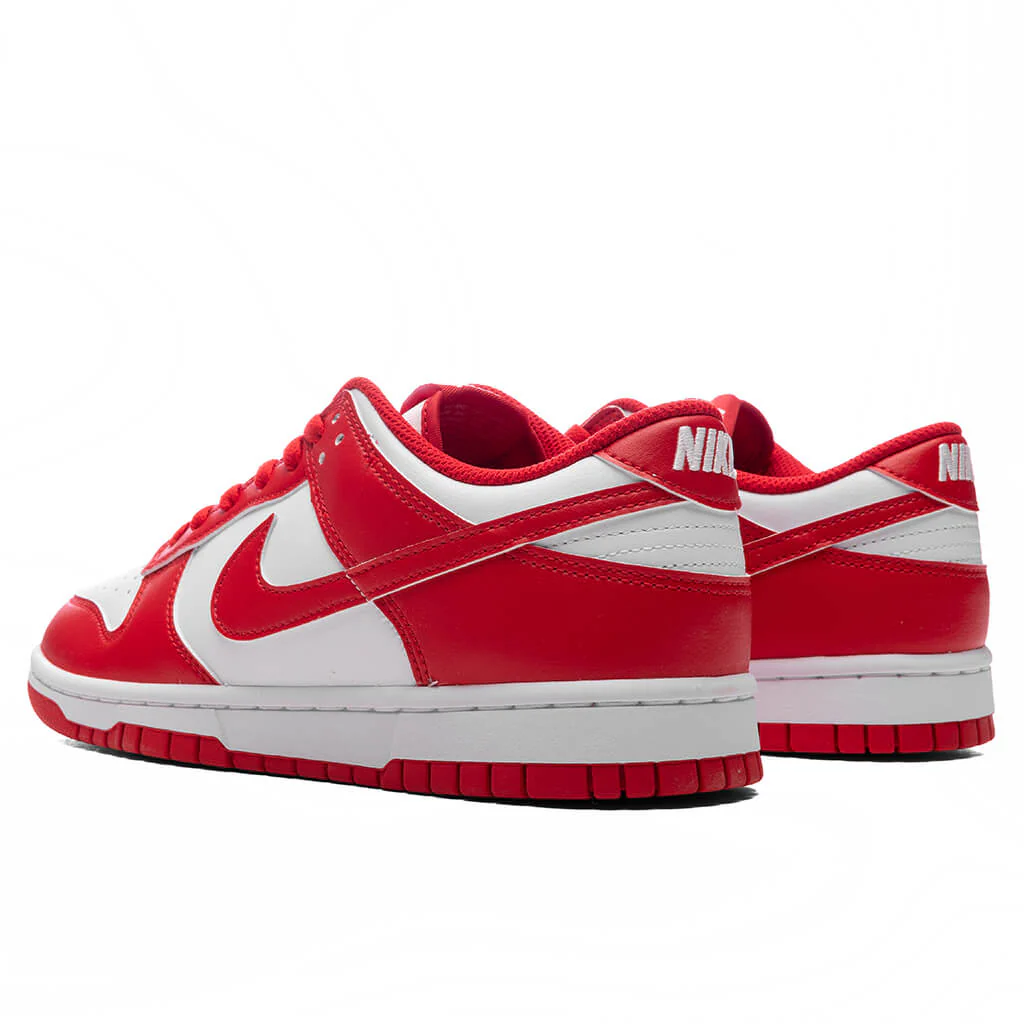 Dunk Low Retro - White/University Red - Image 3