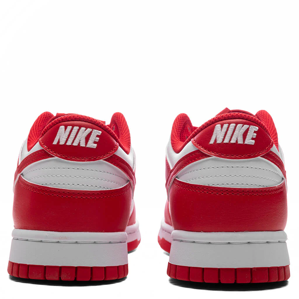 Dunk Low Retro - White/University Red - Image 4