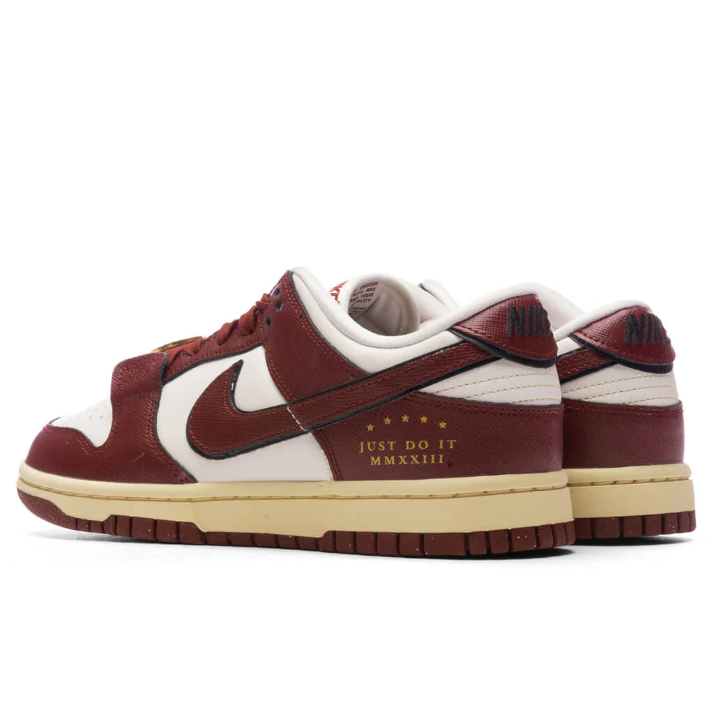 Women's Dunk Low SE Sisterhood Team Red - Sail/Team Red/Black/Muslin - Image 3