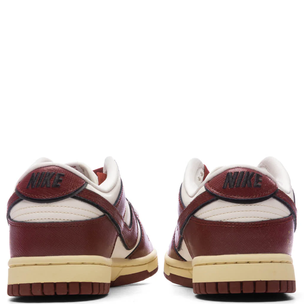 Women's Dunk Low SE Sisterhood Team Red - Sail/Team Red/Black/Muslin - Image 4