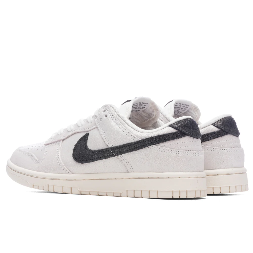 Women's Dunk Low SE - White/Black/Team Red - Image 3