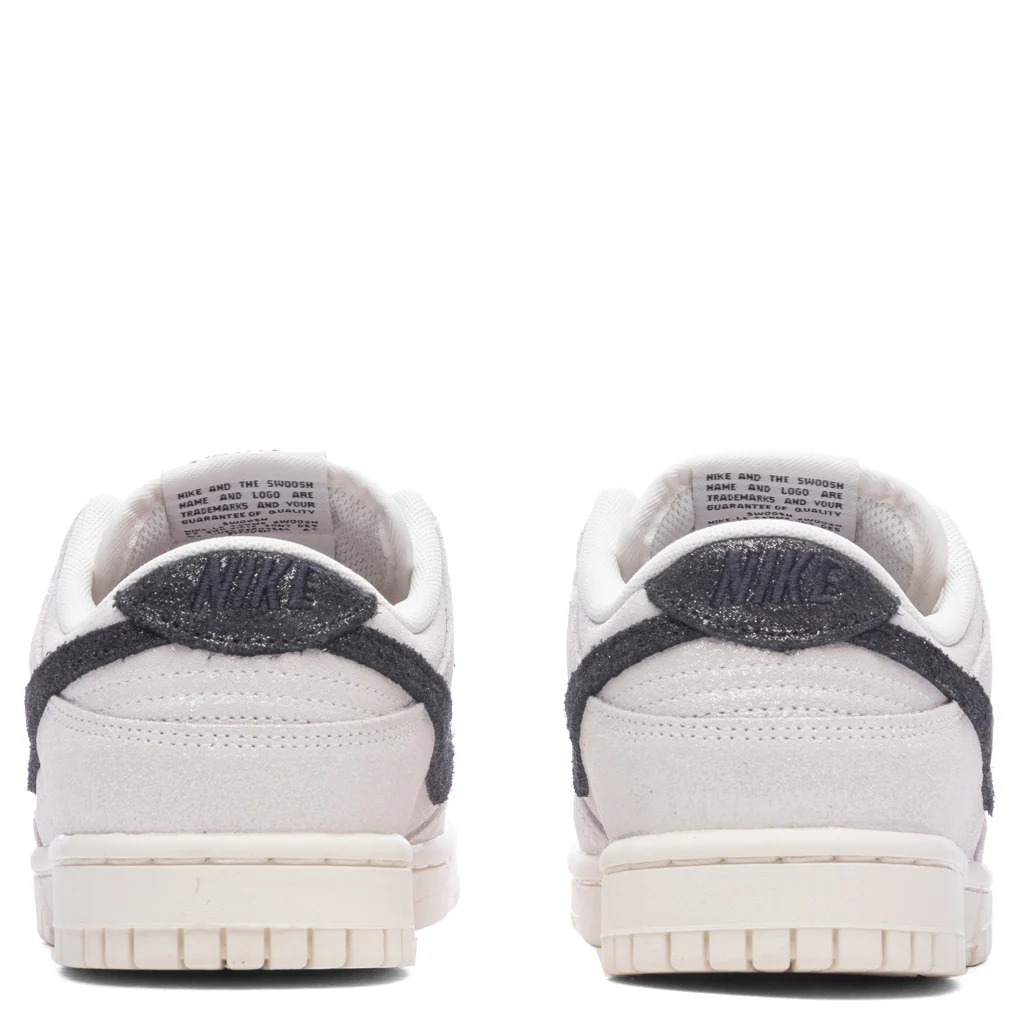 Women's Dunk Low SE - White/Black/Team Red - Image 4