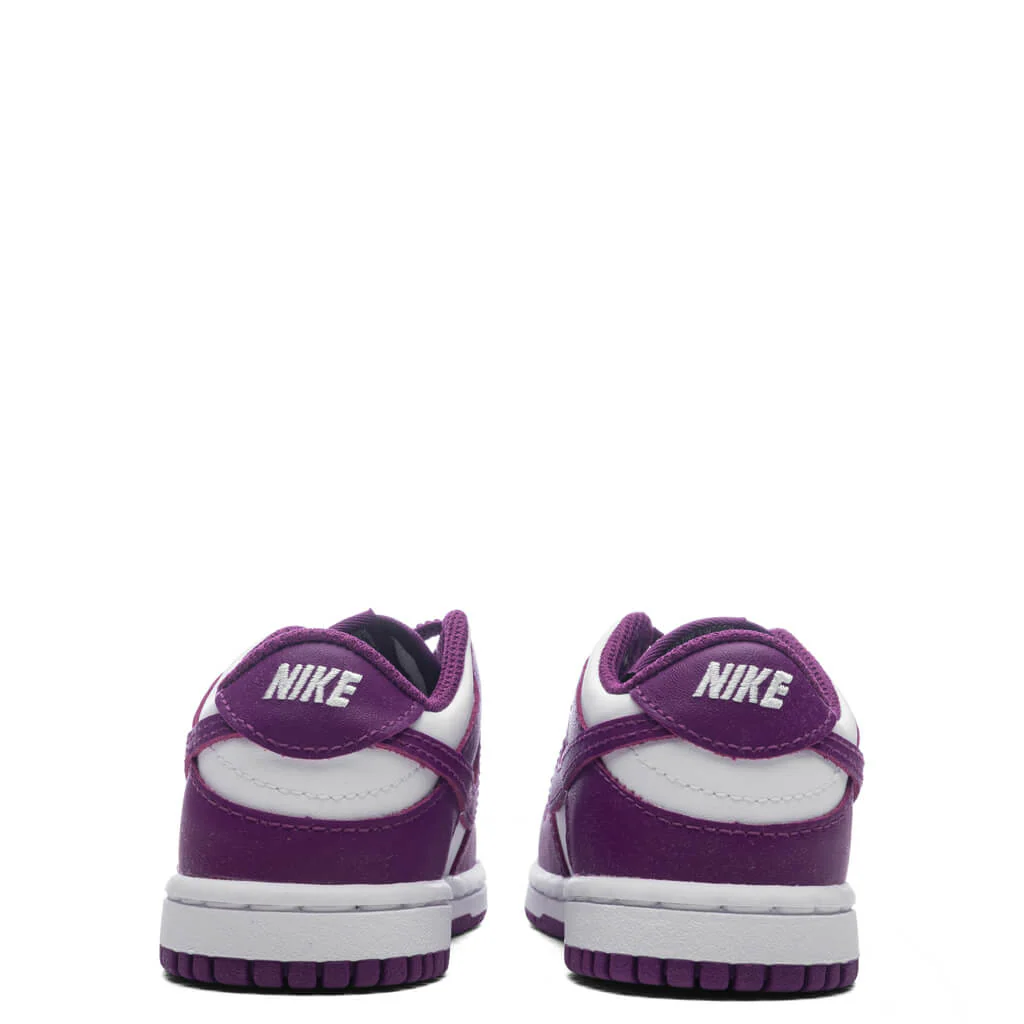 Dunk Low (TD) - White/Viotech/White - Image 4