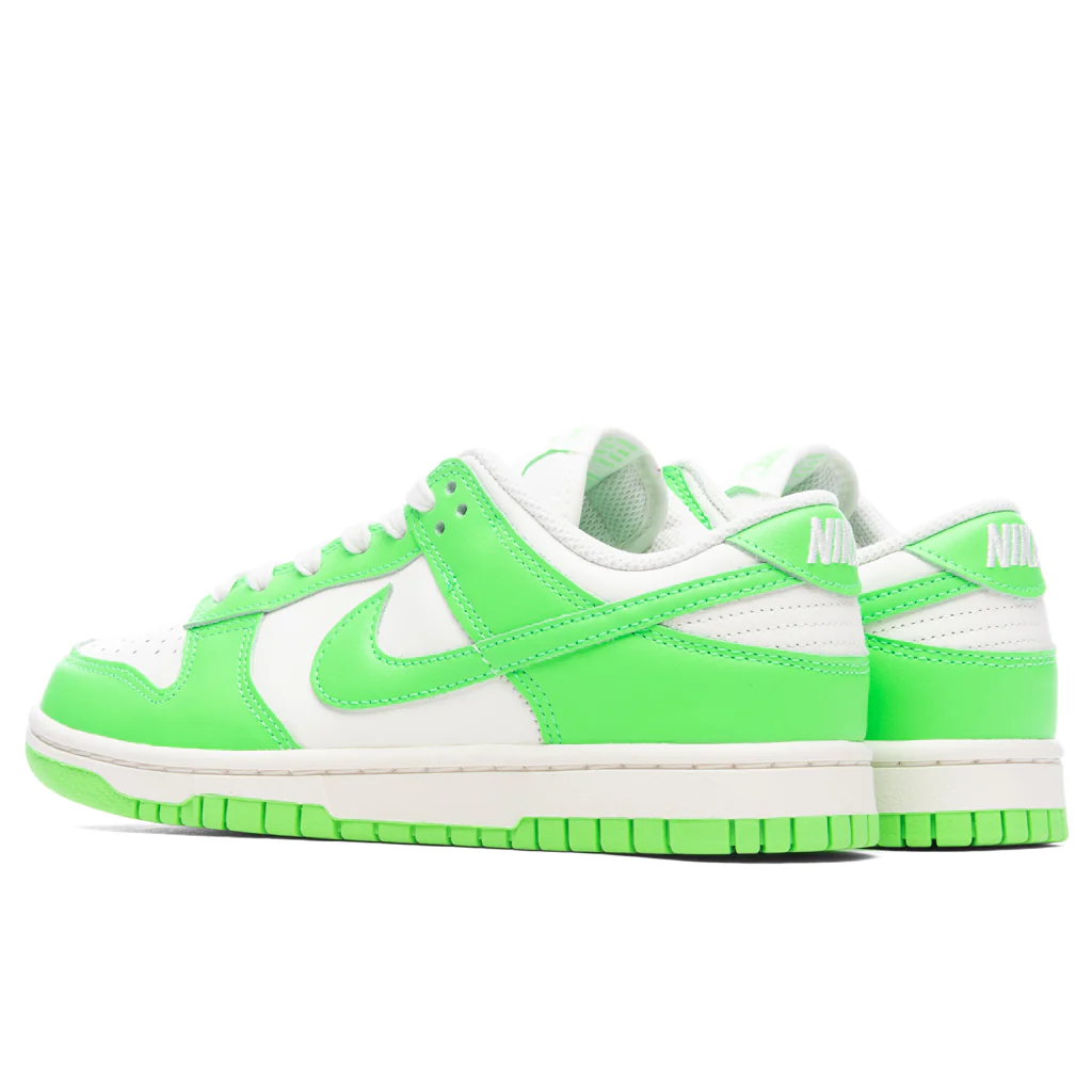 Women's Dunk Low - Sail/Green Strike - Image 3