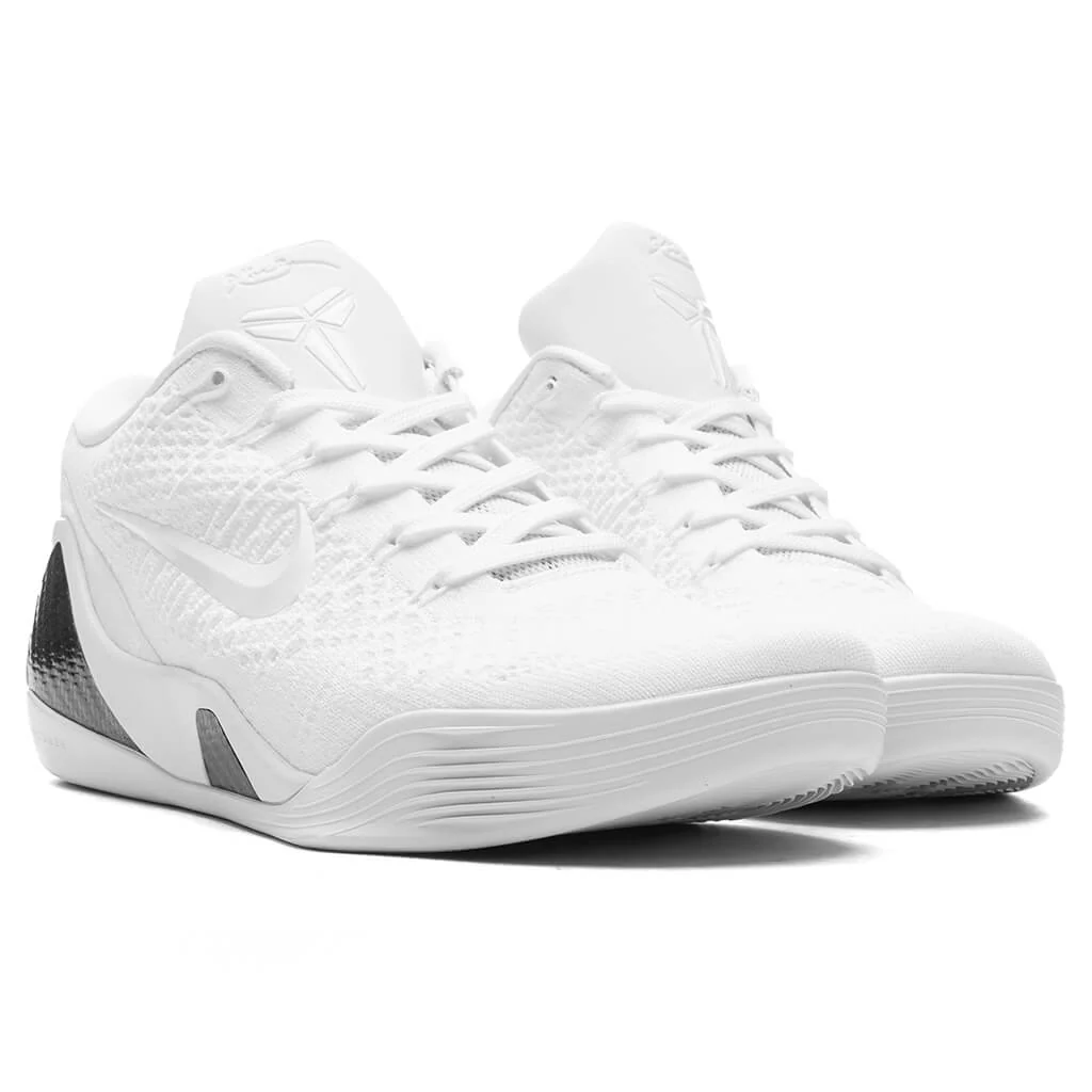 Kobe 9 Elite Low Protro 'Halo' - White/White - Image 2