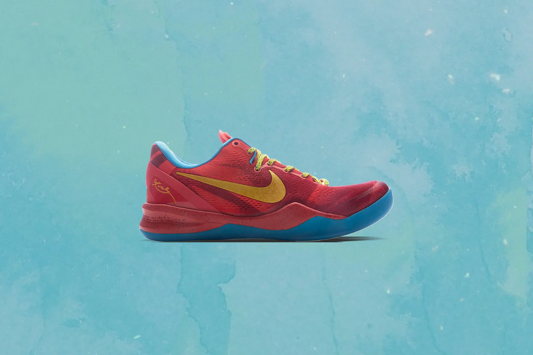 Kobe 8 Protro 'Year of the Horse' - Light Crimson/Bright Citron/Vivid Blue - Image 5
