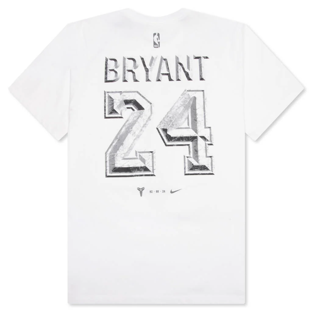 Kobe Bryant Los Angeles Lakers Statue Unveil Tee - White - Image 2