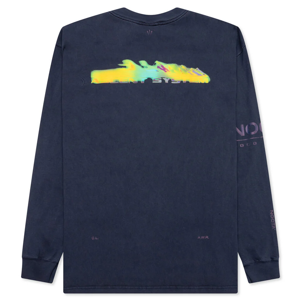 M NRG Nocta L/S Mock - Dark Obsidian - Image 2
