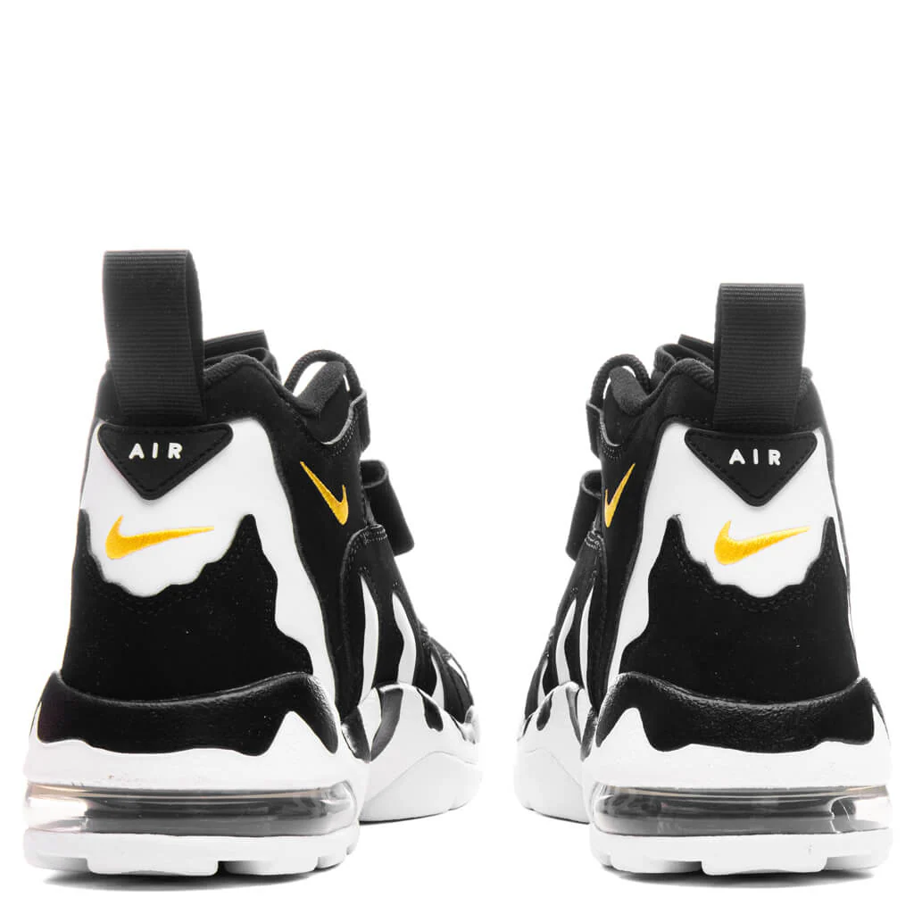 Air Diamond Turf Max '96 - Black/White/Varsity Maize - Image 4