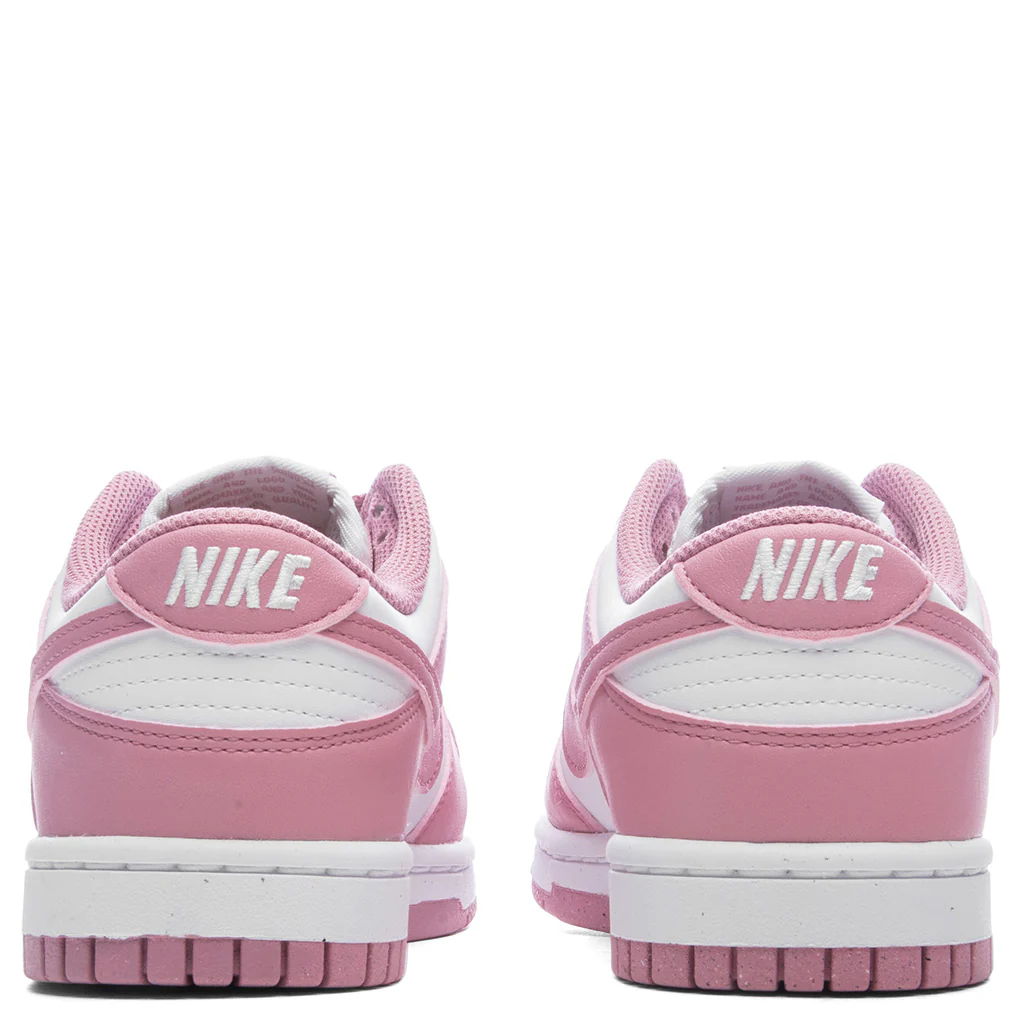 Women's Dunk Low - White/Elemental Pink - Image 4
