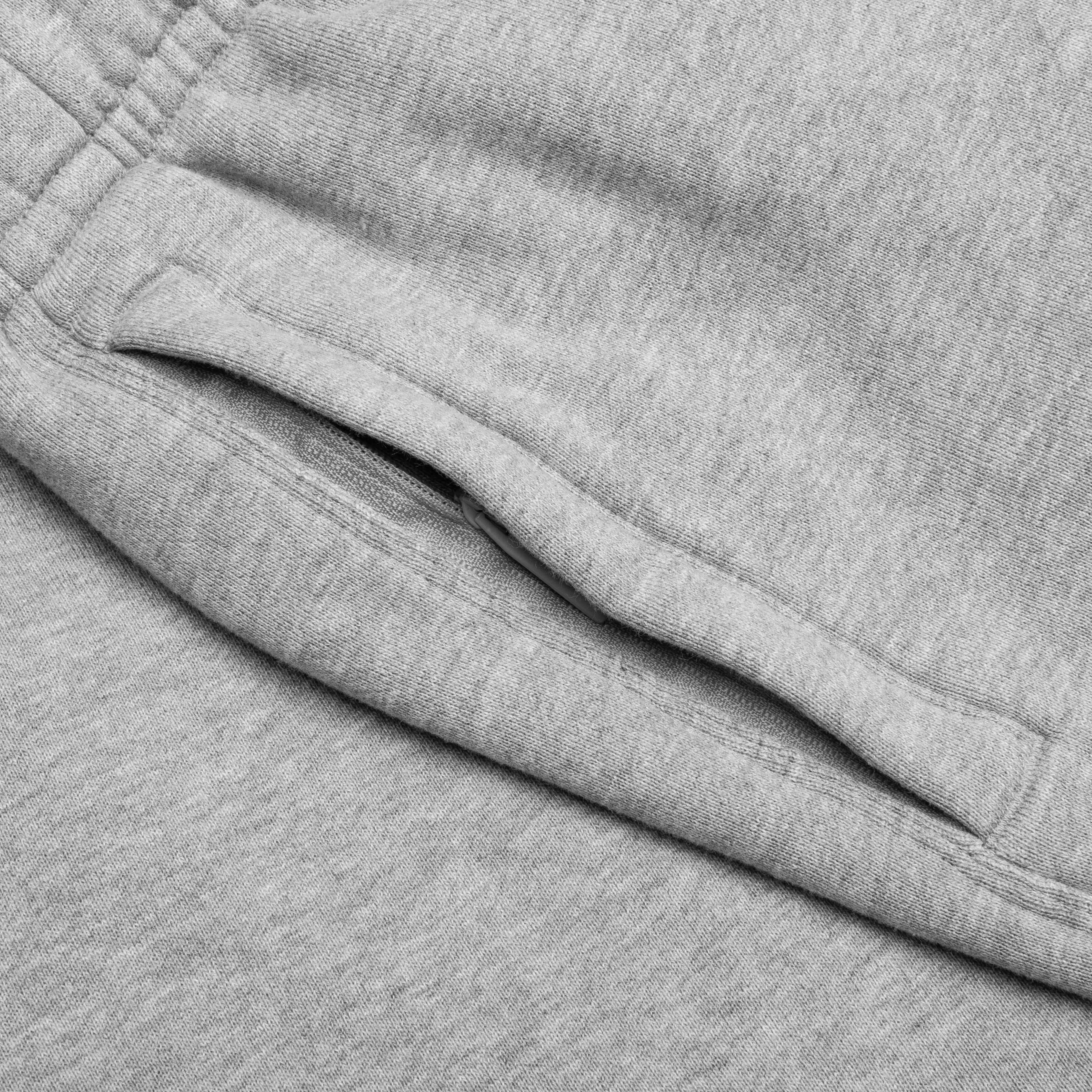 Nike x Nocta NRG CS Fleece Short - Dark Grey Heather/Matte Silver/Black - Image 3