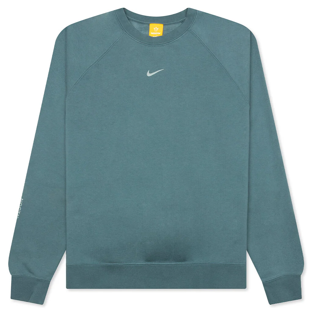 Nike x Nocta NRG Fleece Crew - Mineral Slate/Faded Spruce/Mica Green