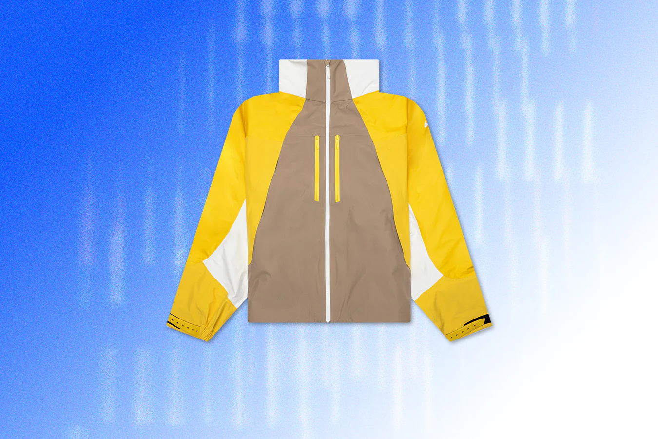 NRG Nocta Tech Jacket HD - Khaki/Vivid Sulfur/Sail/Baltic Blue - Image 6