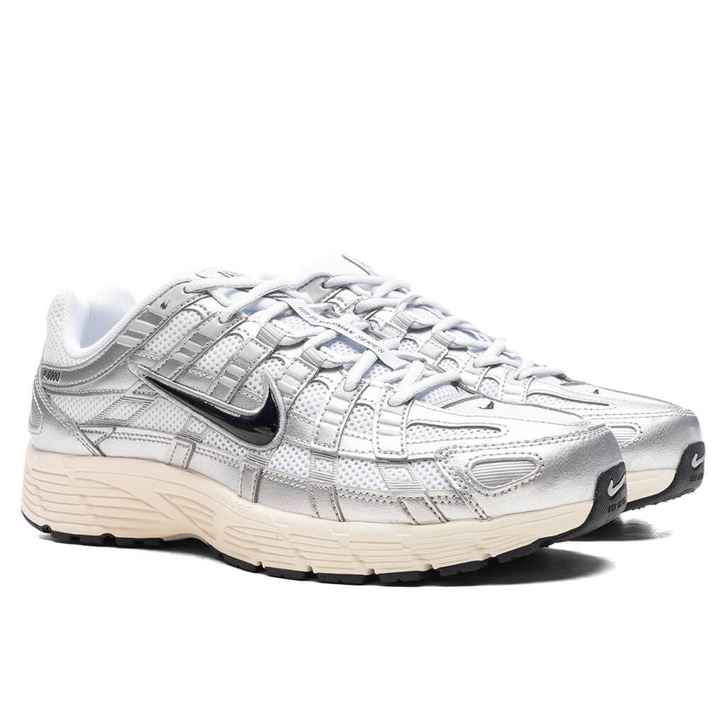 P-6000 - White/Black/Metallic Silver/Flat Silver - Image 2