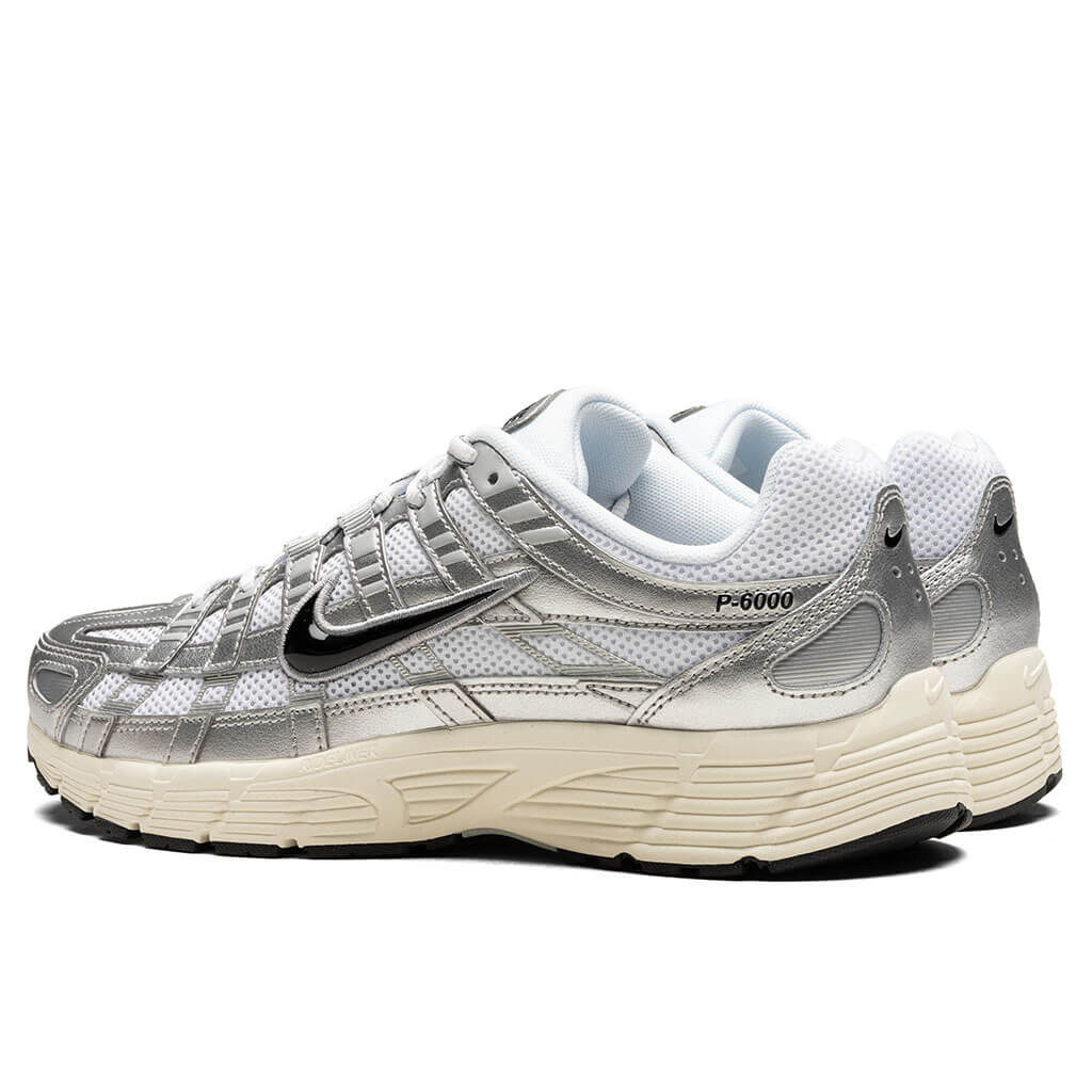 P-6000 - White/Black/Metallic Silver/Flat Silver - Image 3