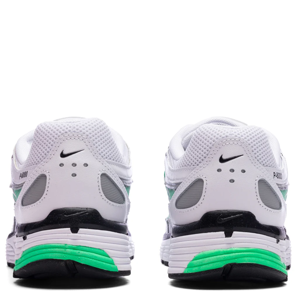 P-6000 - White/Black/Metallic Silver/Spring Green - Image 4