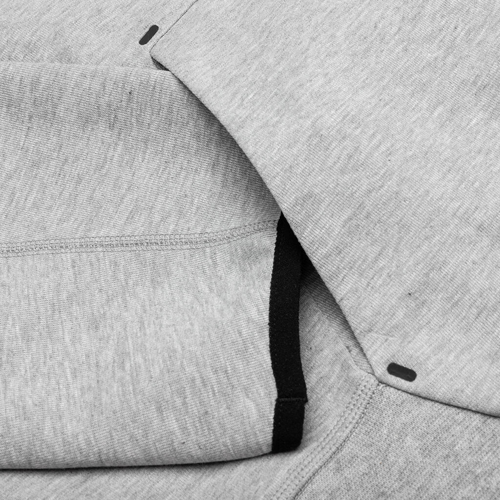 Tech Fleece Crew - Dark Grey Heather/Black - Image 5