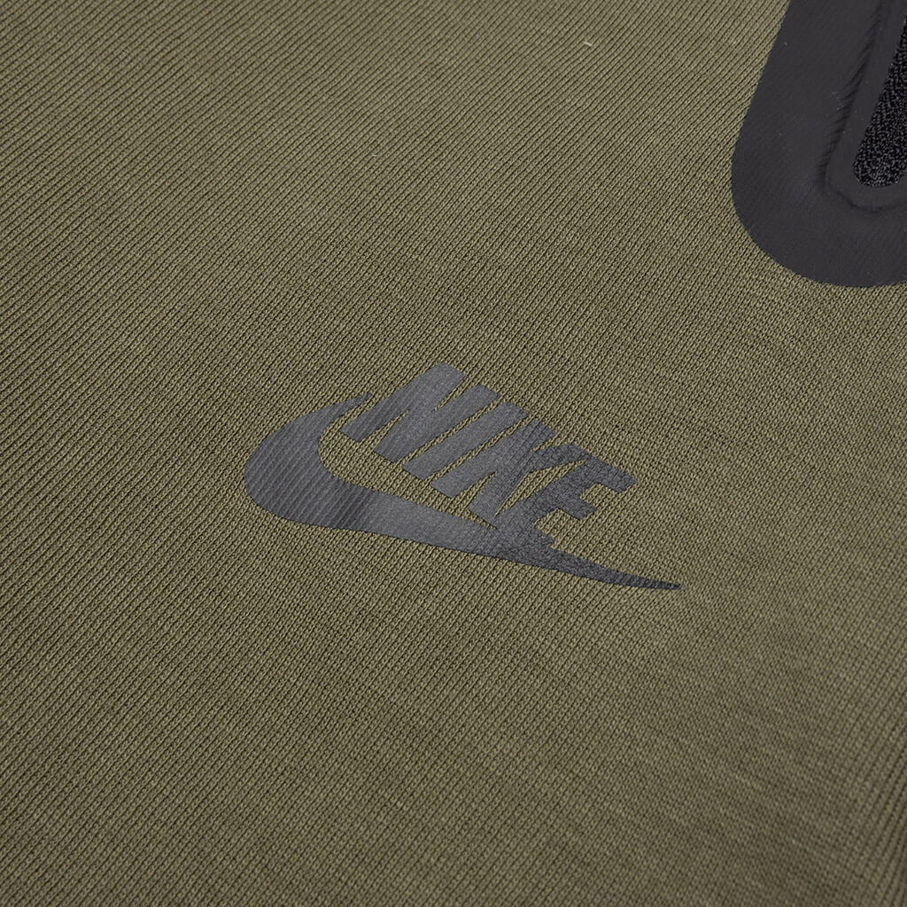Sportswear Tech Fleece Open Hem Sweatpants - Medium Olive/Black - Image 3