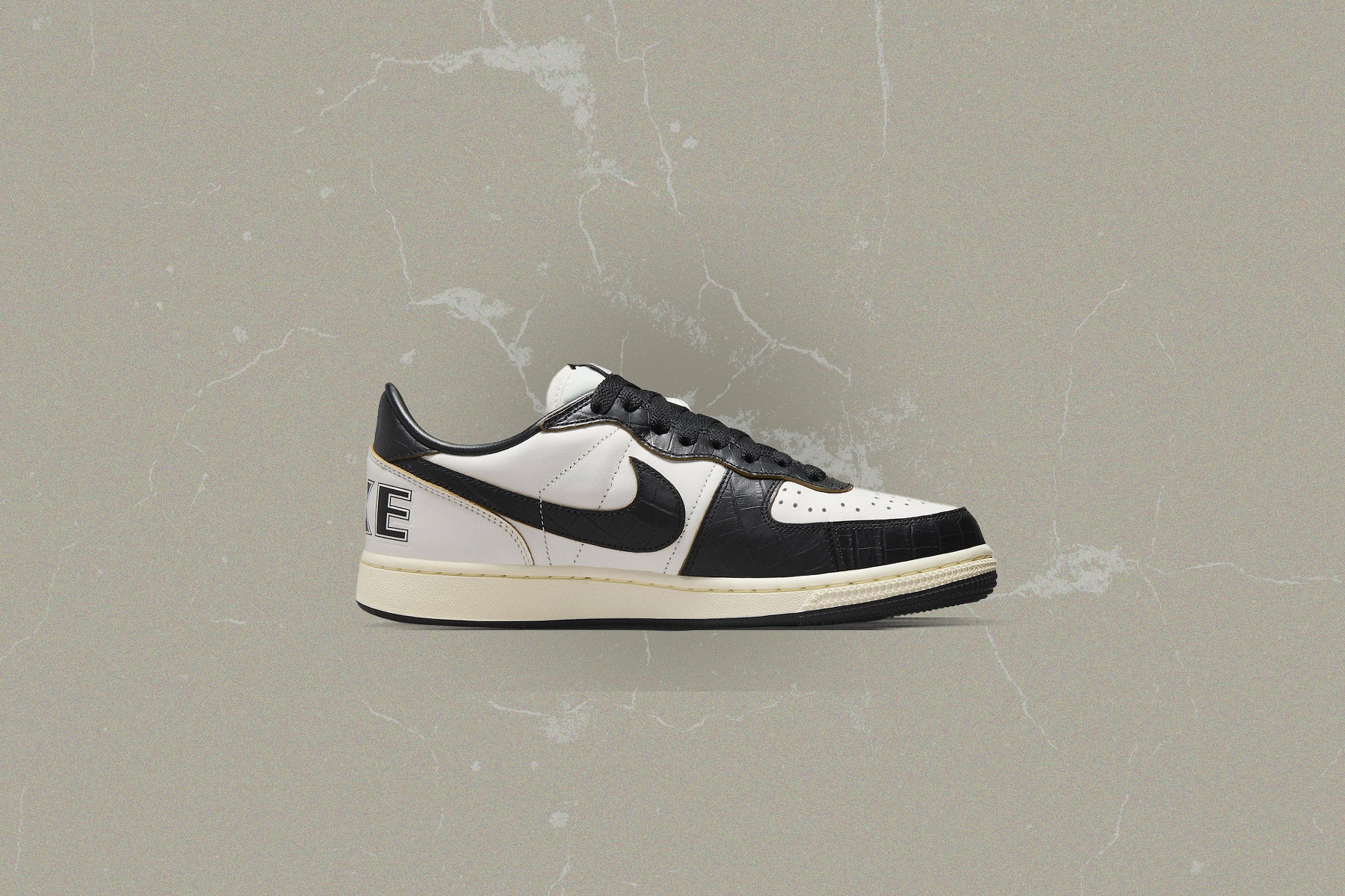 Terminator Low 'Black Croc' - Phantom/Black/Coconut Milk - Image 2