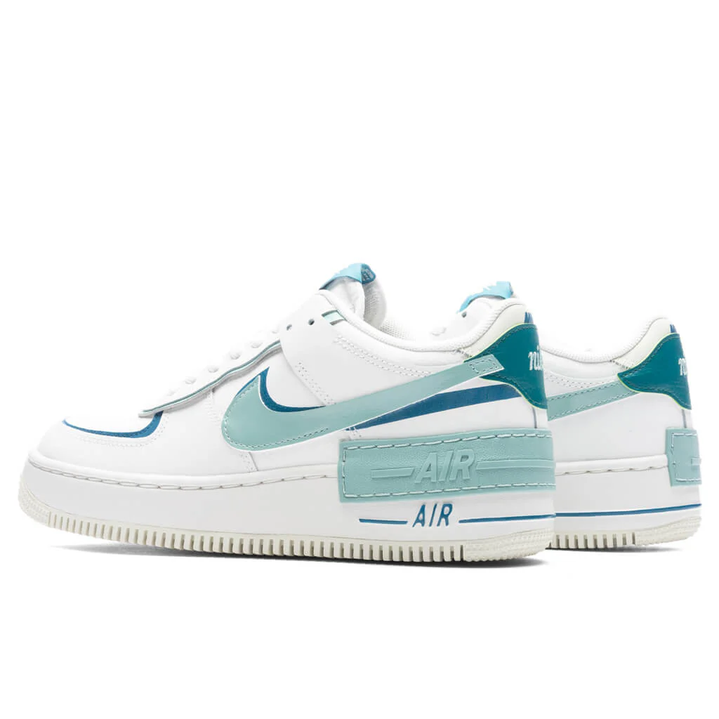 Women's AF1 Shadow - Summit White/Mineral/Industrial Blue - Image 3
