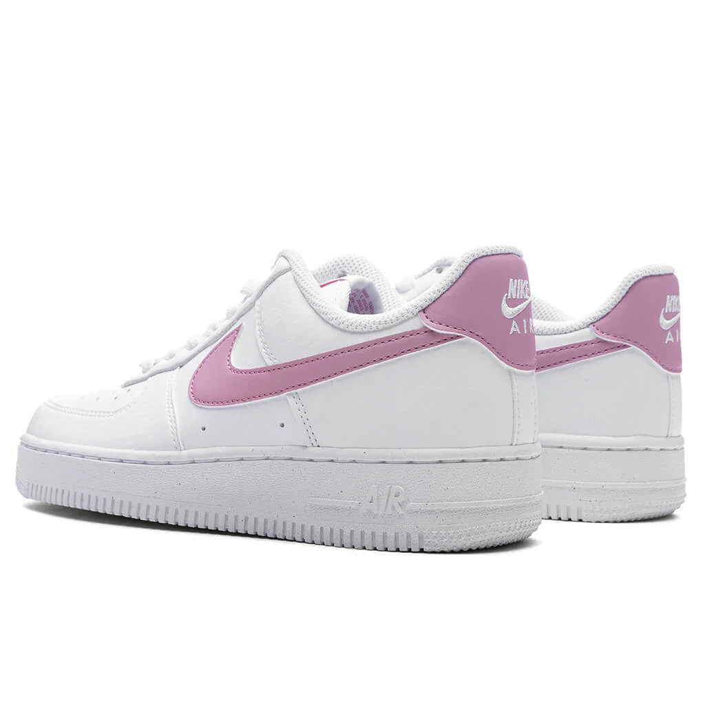 Women's Air Force 1 '07 Next Nature - White/Elemental Pink - Image 3