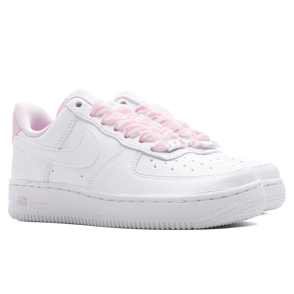Women's Air Force 1 '07 Vintage - Pink Foam/White/Grey Fog - Image 2