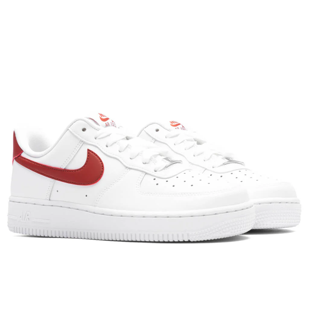 Women's Air Force 1 '07 - White/Rugged Orange - Image 2