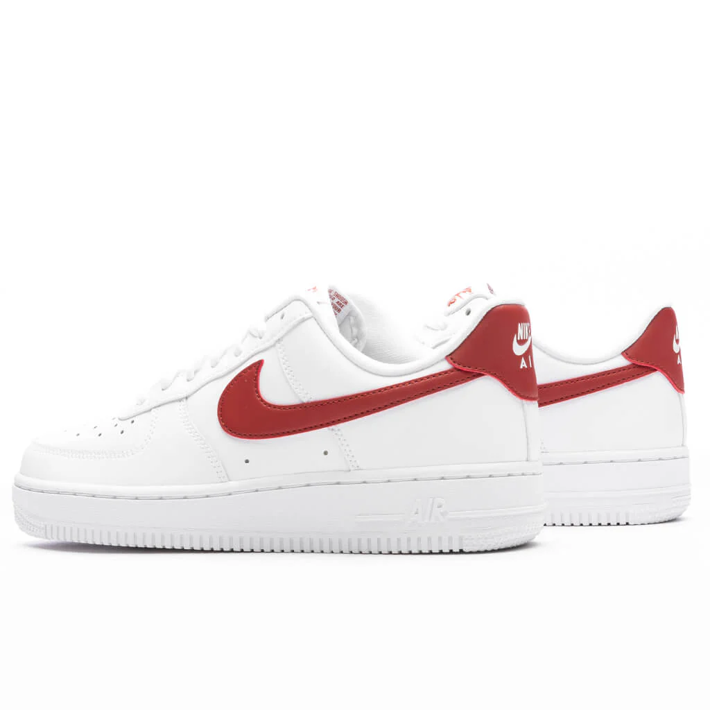 Women's Air Force 1 '07 - White/Rugged Orange - Image 3