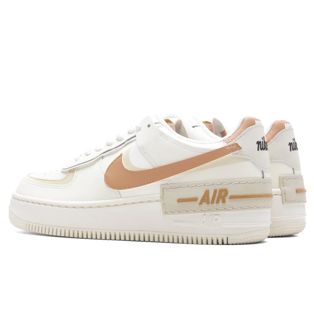 Women's Air Force 1 Shadow - Sail/Hemp/Fossil - Image 3
