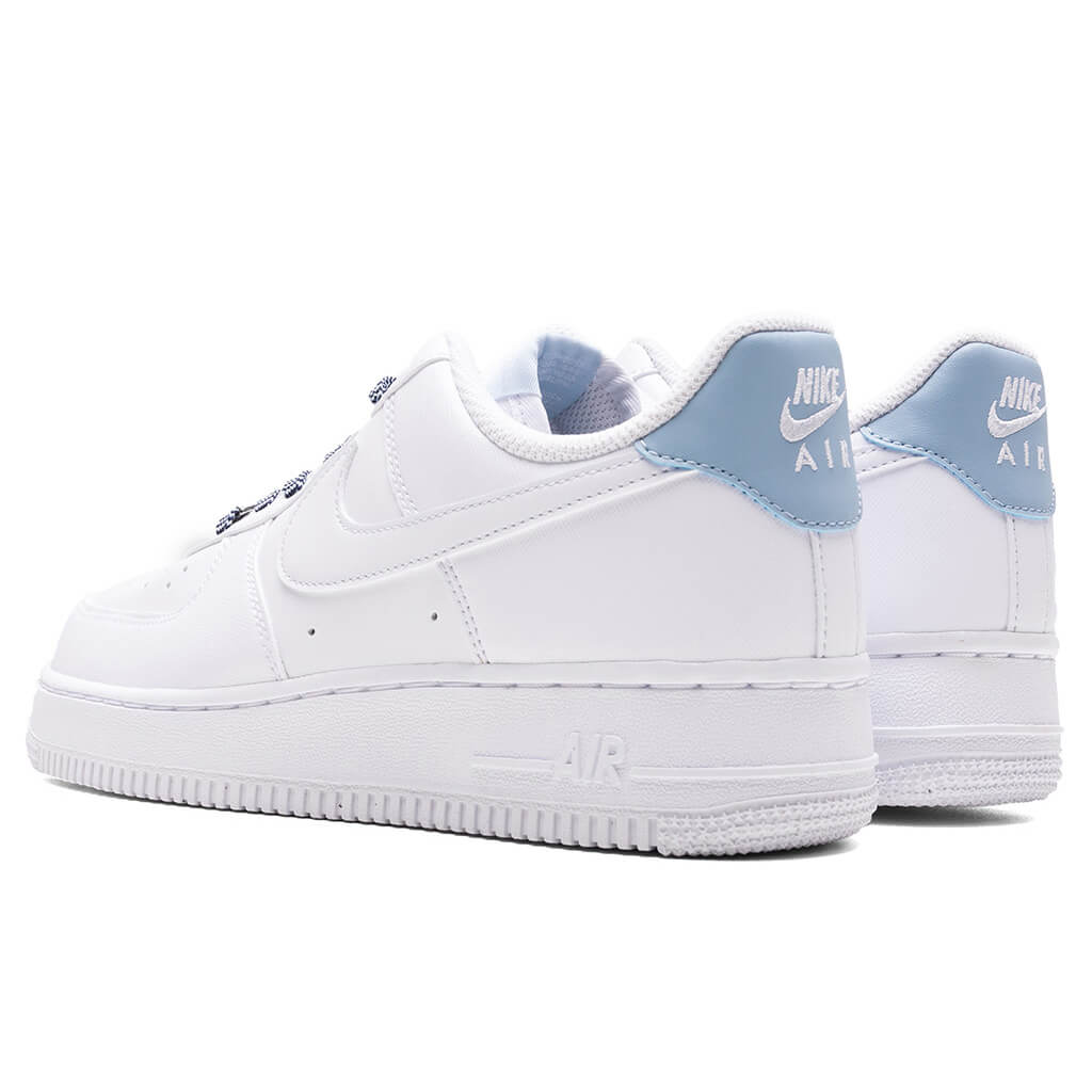 Women's Air Force 1 '07 Next Nature - White/Light Armory Blue - Image 3