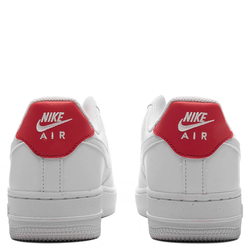 Women's Air Force 1 '07 Next Nature - White/Light Crimson/Pink Foam - Image 4