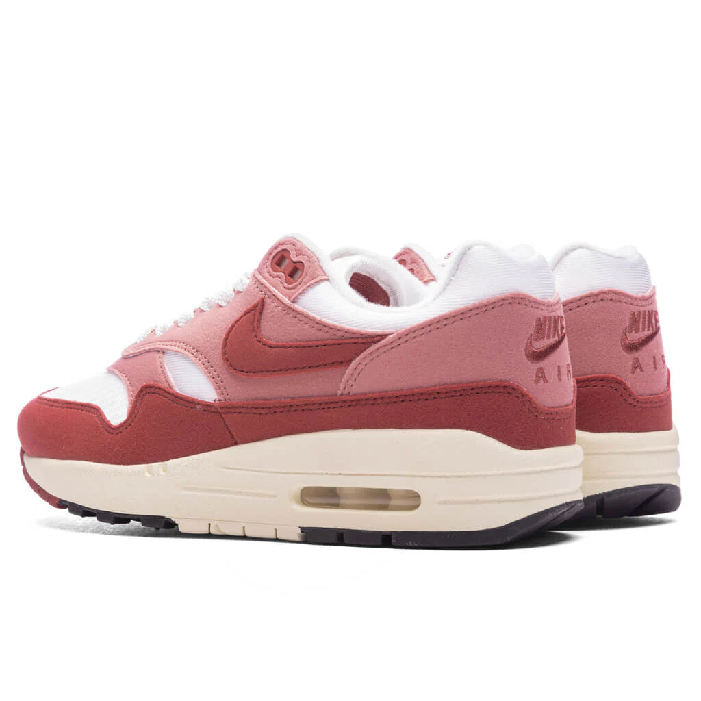 Women's Air Max 1 '87 - Sail/Cedar/Red Stardust - Image 3