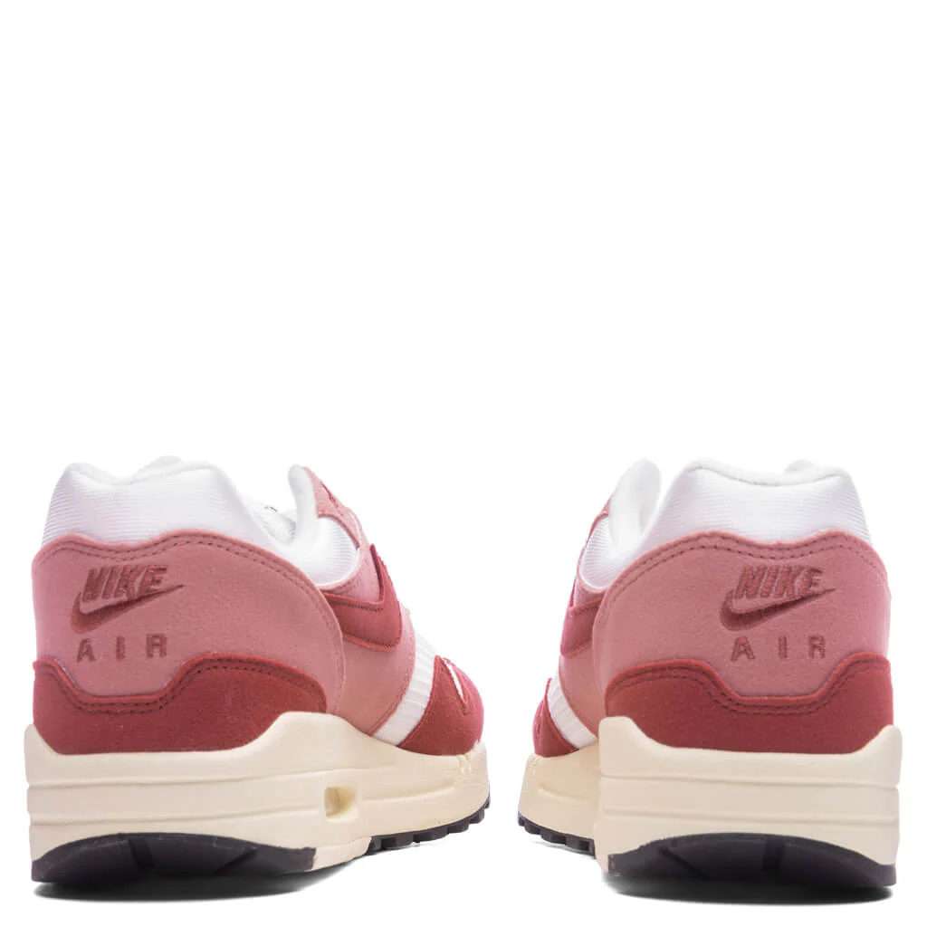 Women's Air Max 1 '87 - Sail/Cedar/Red Stardust - Image 4