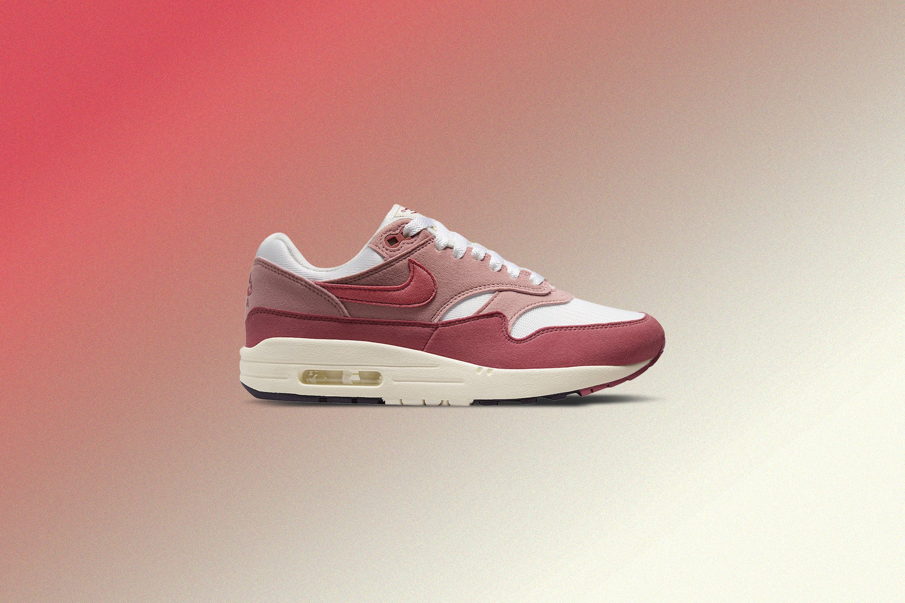 Women's Air Max 1 '87 - Sail/Cedar/Red Stardust - Image 5