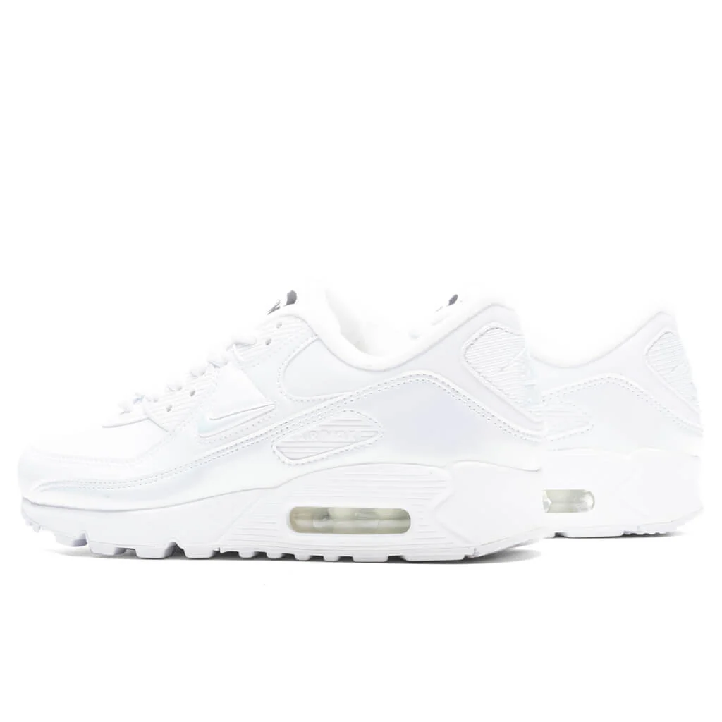 Women's Air Max 90 - White/Multi-Color/Black - Image 3