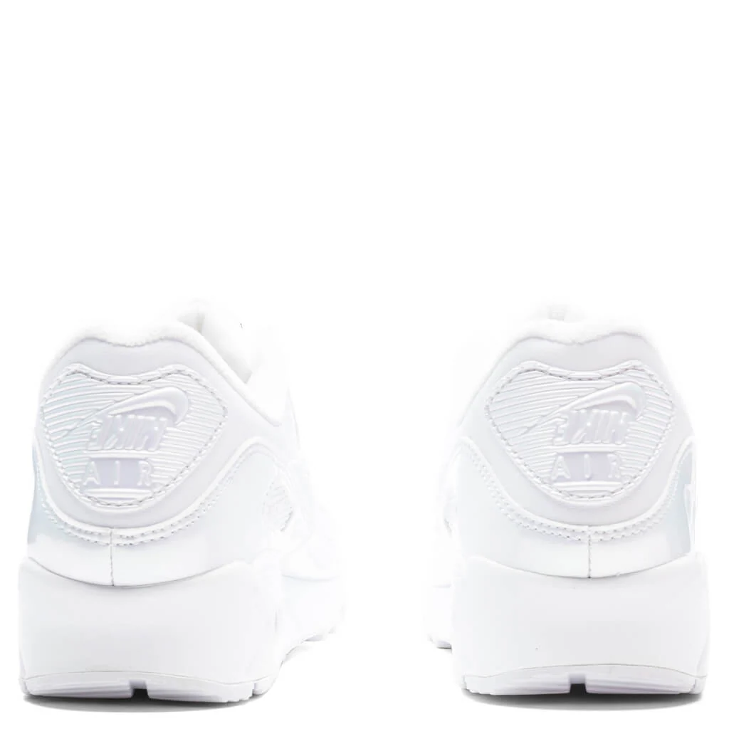 Women's Air Max 90 - White/Multi-Color/Black - Image 4