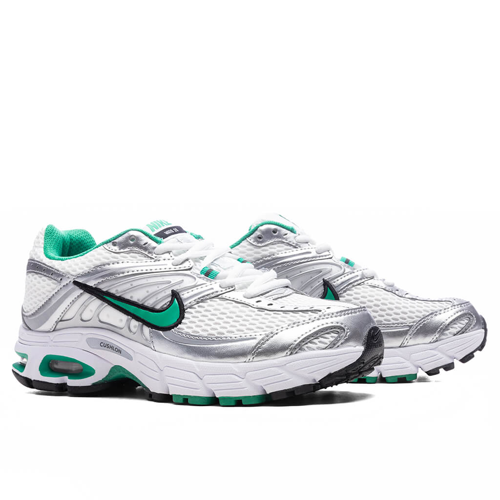Women's Air Max Moto 2K - White/Stadium Green/Metallic Silver - Image 2